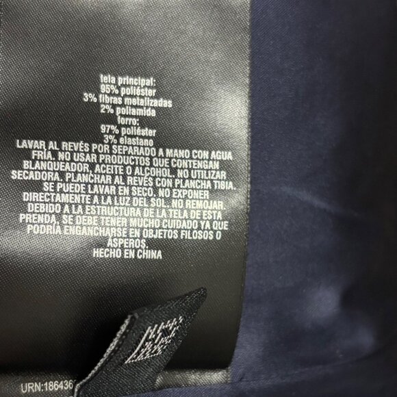 Ted Baker Metallic Jacquard Mini Skirt Size 1 With Geometric Pattern - Picture 7 of 7